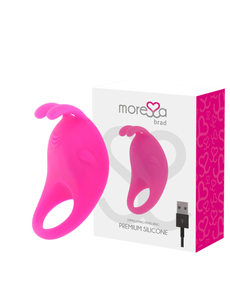 amoressa brad silicone premium rechargeable rose