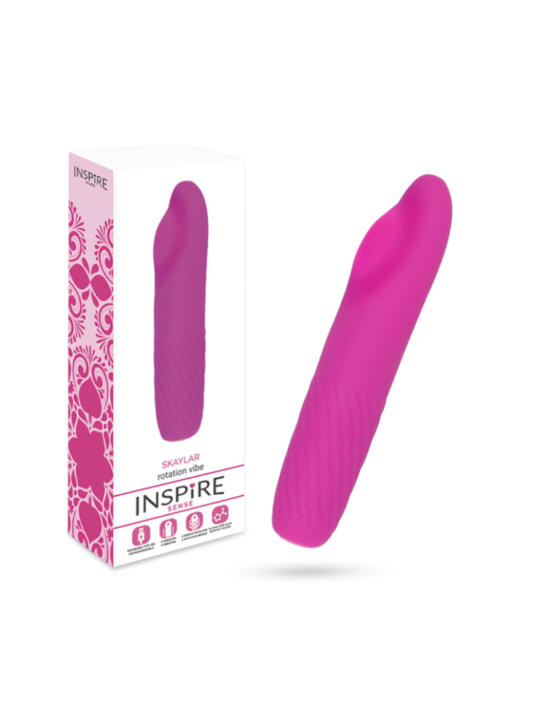 vibromasseur / rotateur inspire sense skaylar violet