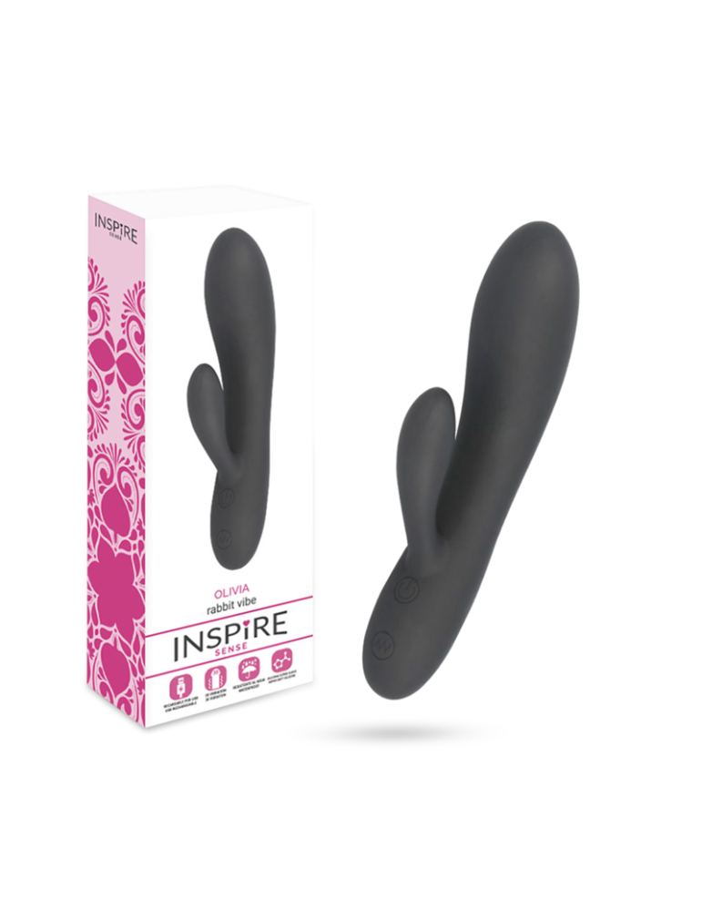 vibromasseur lapin noir inspirer sense olivia