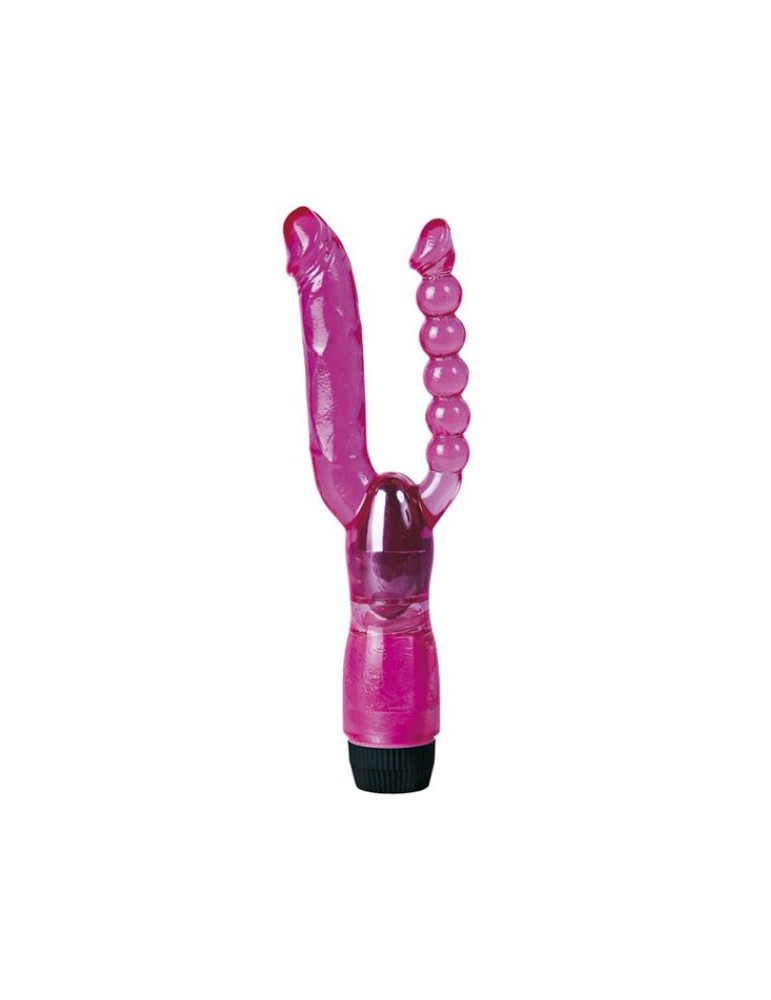 sevencreations xcel double vibromasseur violet