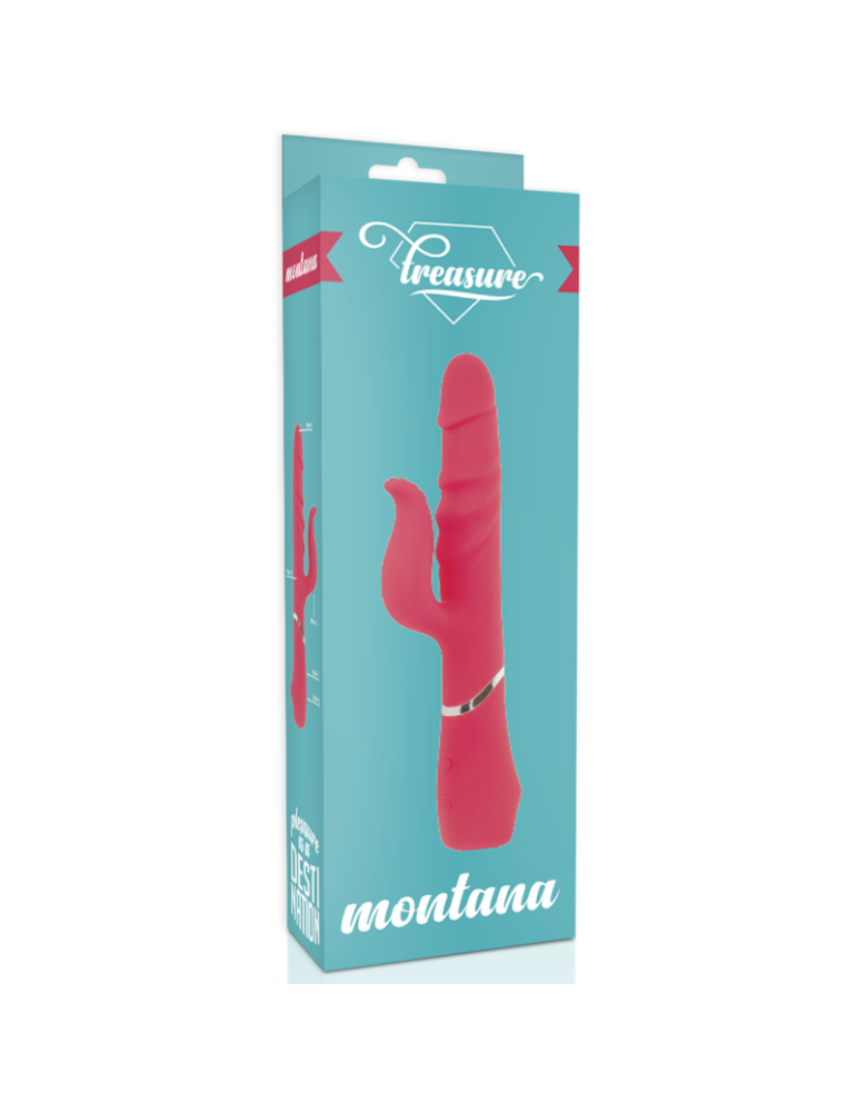 rotateur en silicone rose treasure montana