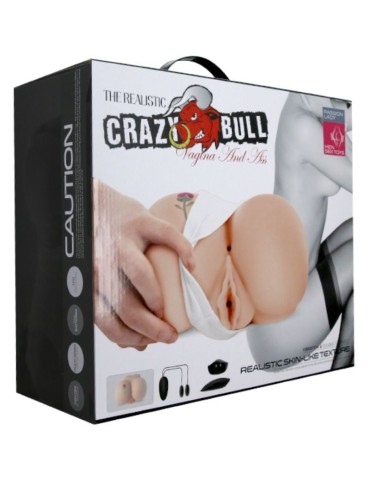 crazy bull - tatouage réaliste du vagin et de l'anus avec vibration_11