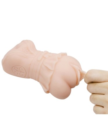 crazy bull - masturbateur vagin à peau d'eau avec balles vibrantes_3