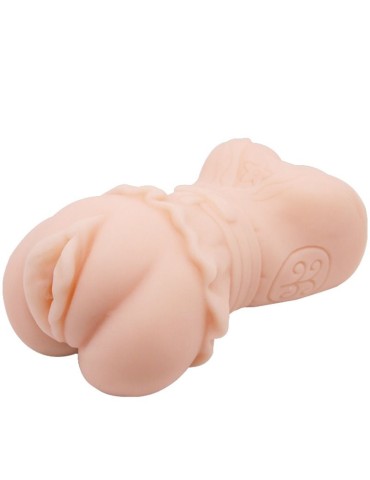 crazy bull - masturbateur vagin à peau d'eau avec balles vibrantes_4