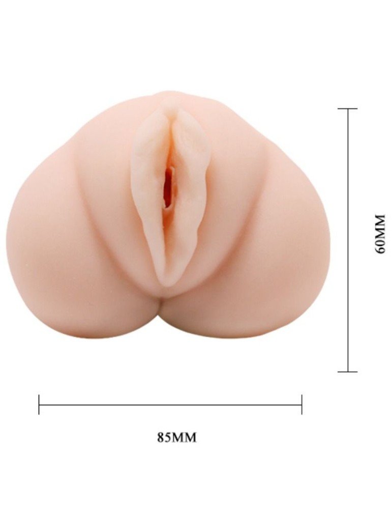 crazy bull - masturbateur vagin à peau d'eau avec balles vibrantes_7