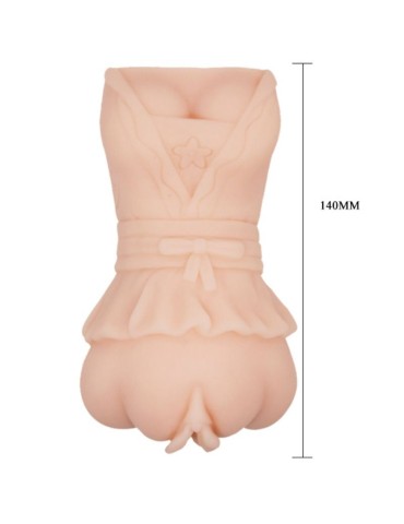 crazy bull - masturbateur vagin à peau d'eau avec balles vibrantes_8