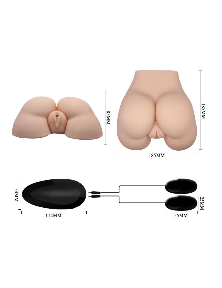 crazy bull - vagin et anus réalistes avec position vibrant 5_15