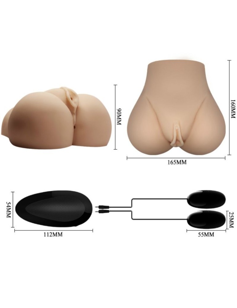 taureau fou - vagin et anus réalistes avec position vibrant 7_9