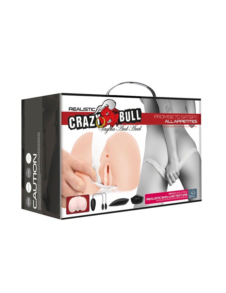taureau fou - vagin et anus réalistes avec position vibrant 8_10