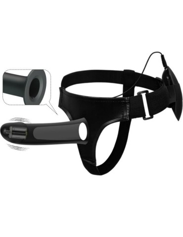 pretty love male - sangle vito avec gode creux et vibration 17,3 cm_3