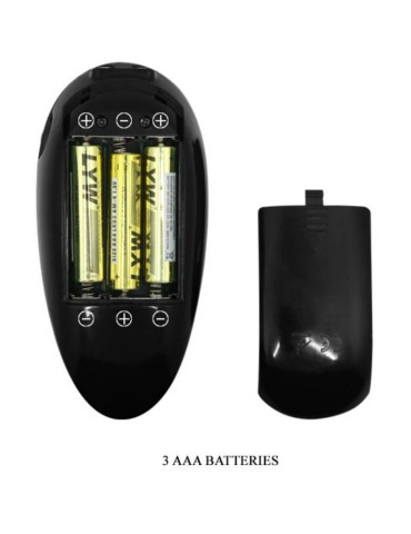 pretty love male - sangle vito avec gode creux et vibration 17,3 cm_6