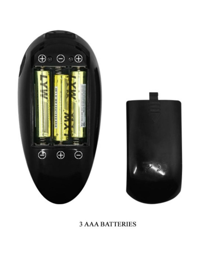 pretty love male - sangle vito avec gode creux et vibration 17,3 cm_6