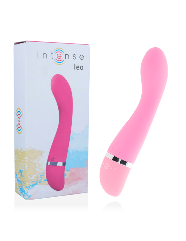 vibromasseur rose leo intense silicon luxe