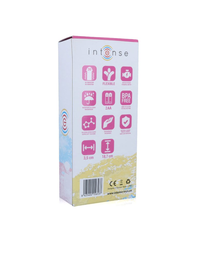 vibromasseur rose leo intense silicon luxe_4