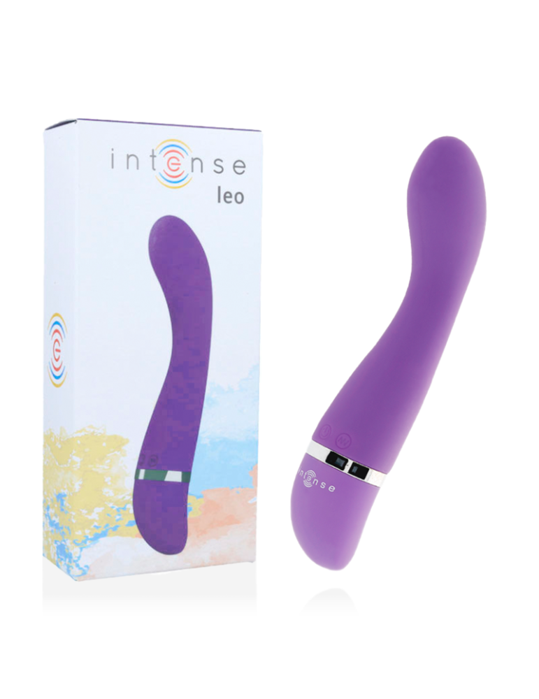 vibromasseur de luxe en silicone lilas intense leo
