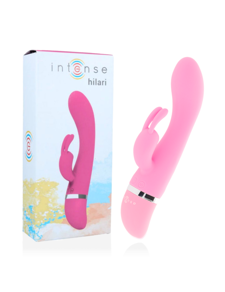 vibromasseur hilari intense rose silicon luxe