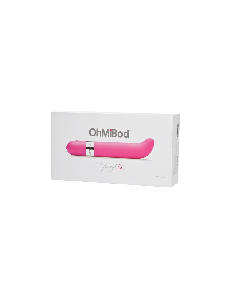 ohmibod freestyle: stimulateur vibrant point g rose g_3