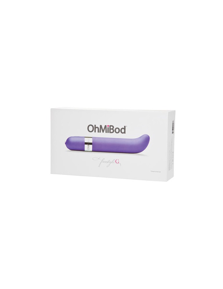 ohmibod freestyle: stimulateur vibrant point-g lilas g_4