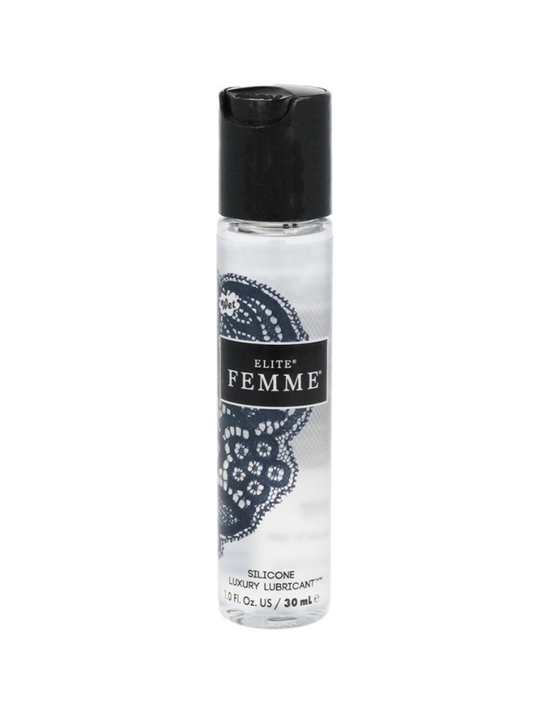 wet elite femme lubrifiant de luxe à base de silicone 30 ml
