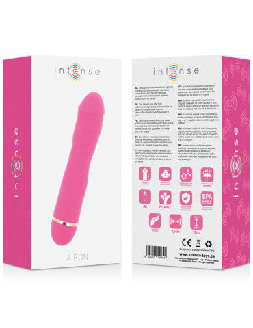 intense airon 20 vitesses silicone rose_6