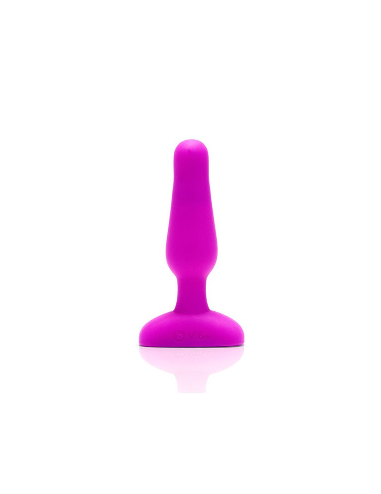 plug anal à distance b-vibe novice fuchsia