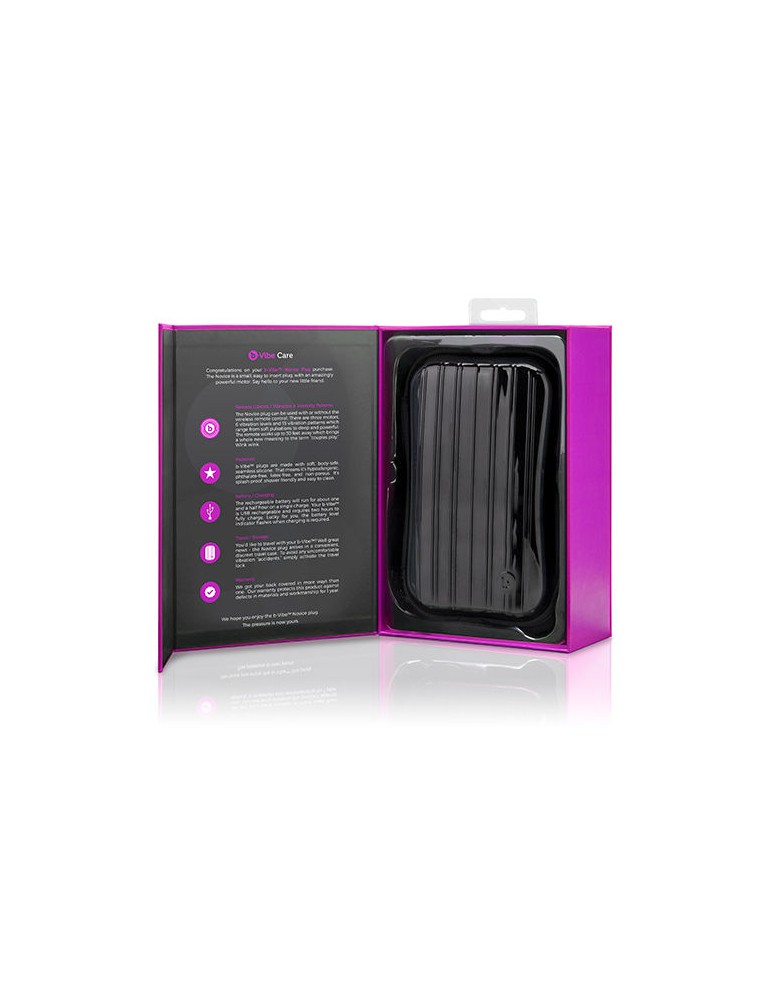 plug anal à distance b-vibe novice fuchsia_9