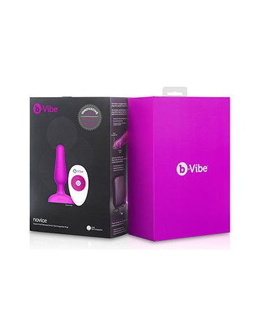 plug anal à distance b-vibe novice fuchsia_11