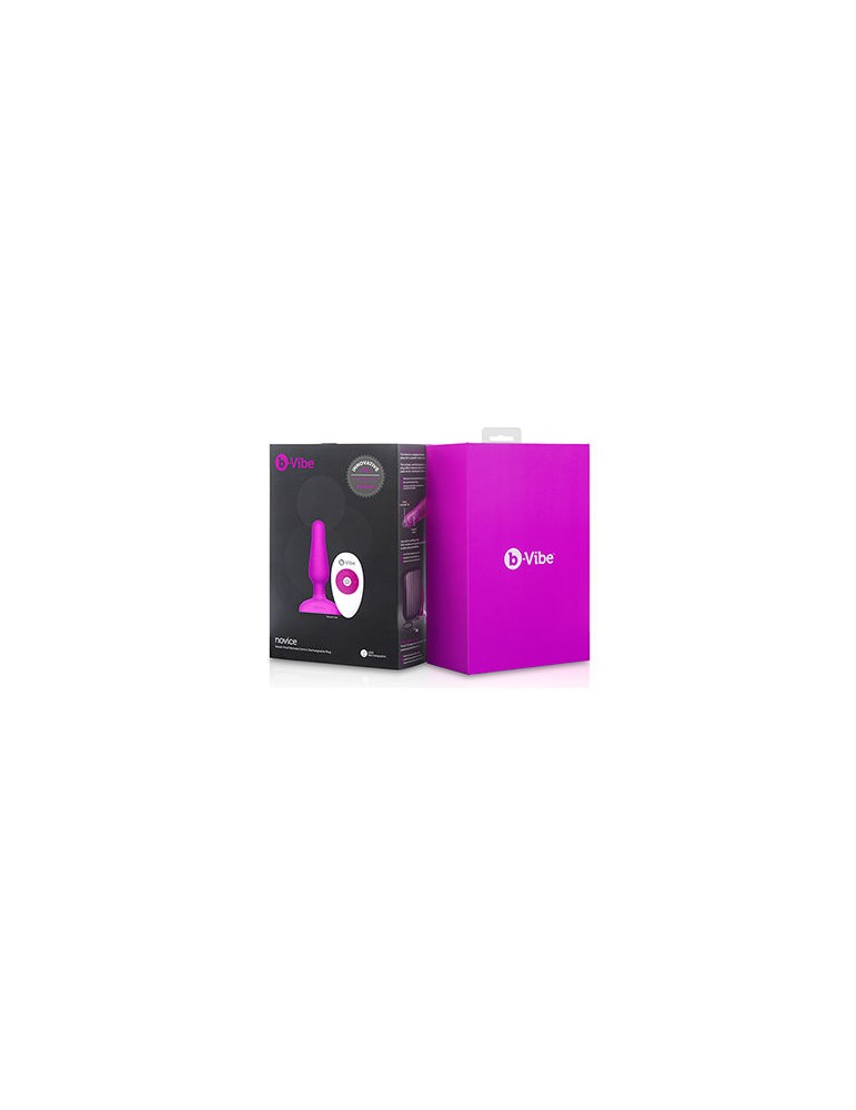 plug anal à distance b-vibe novice fuchsia_11
