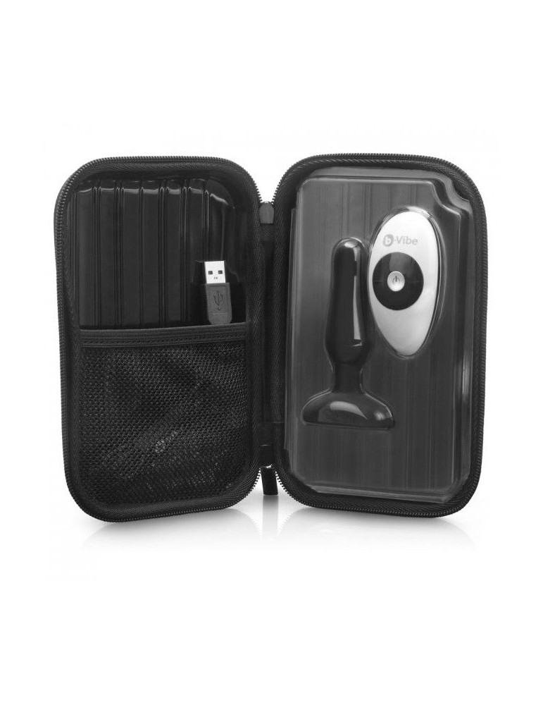 plug anal télécommandé b-vibe novice noir_6