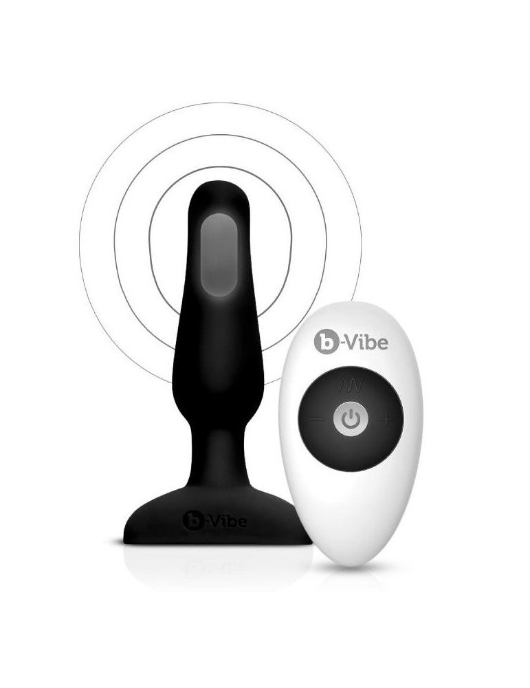 plug anal télécommandé b-vibe novice noir_7