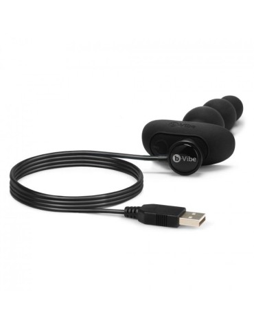 b-vibe -triplet perles de télécommande anales noires_3