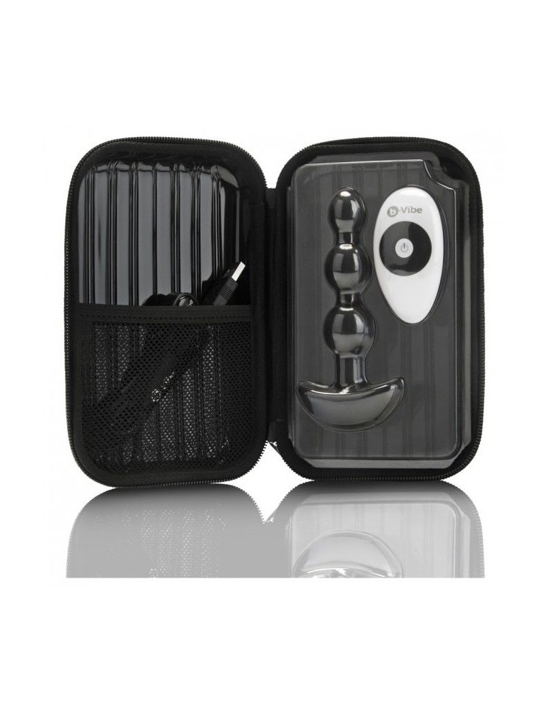 b-vibe -triplet perles de télécommande anales noires_4