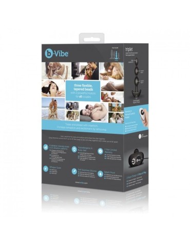 b-vibe -triplet perles de télécommande anales noires_6