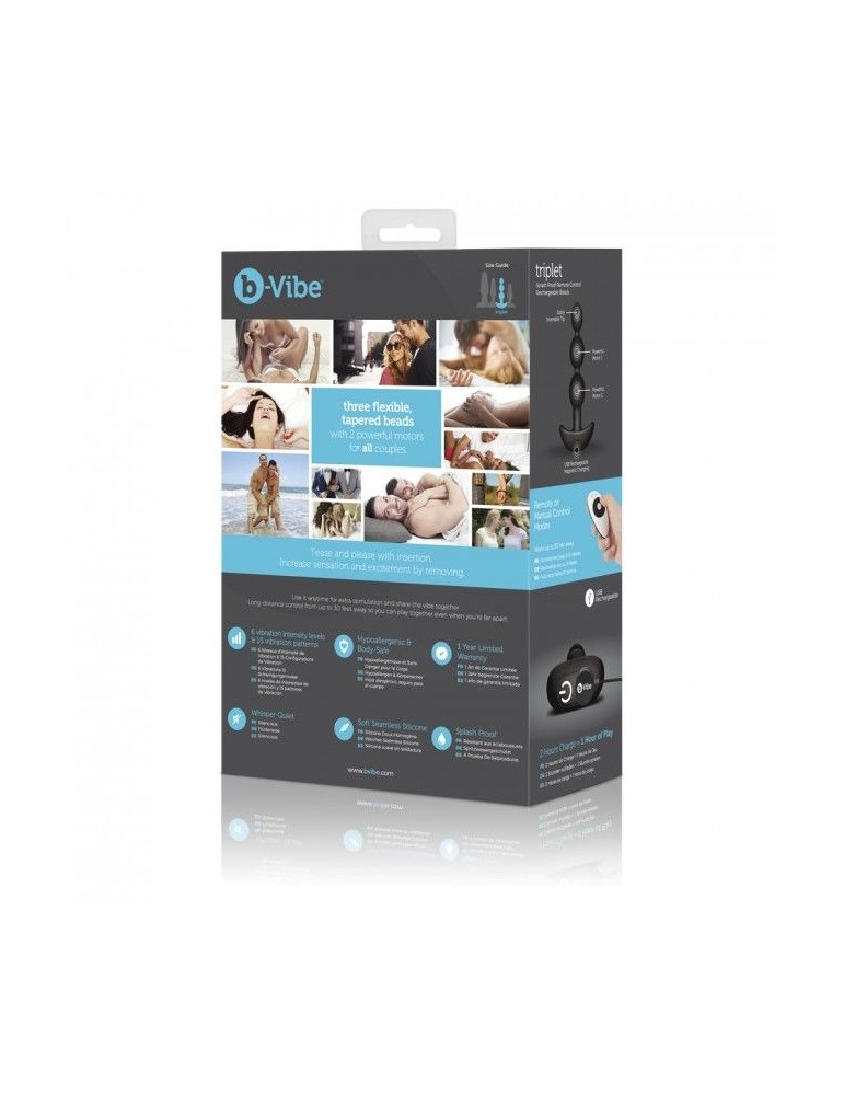b-vibe -triplet perles de télécommande anales noires_6