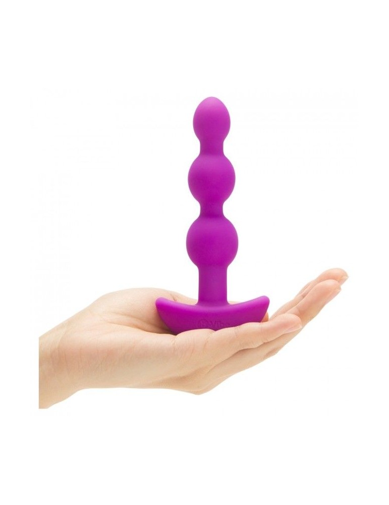 b-vibe -triplet perles de télécommande anales rose_2