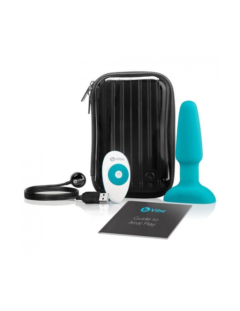 plug anal télécommandé b-vibe rimming 2 sarcelle_2