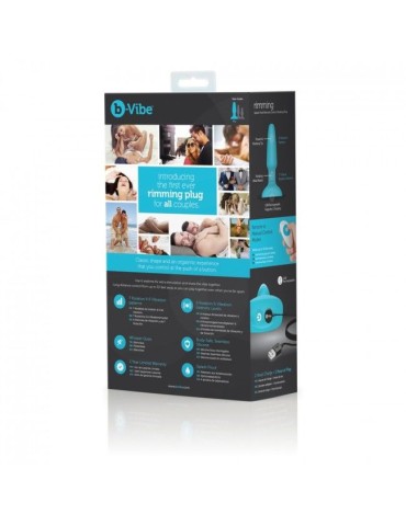 plug anal télécommandé b-vibe rimming 2 sarcelle_9