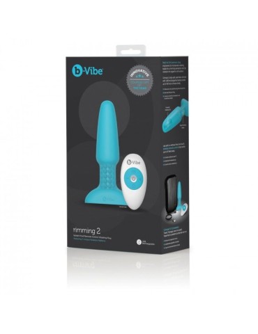 plug anal télécommandé b-vibe rimming 2 sarcelle_10