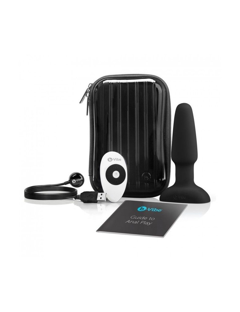 plug anal télécommandé b-vibe anulingus 2 noir