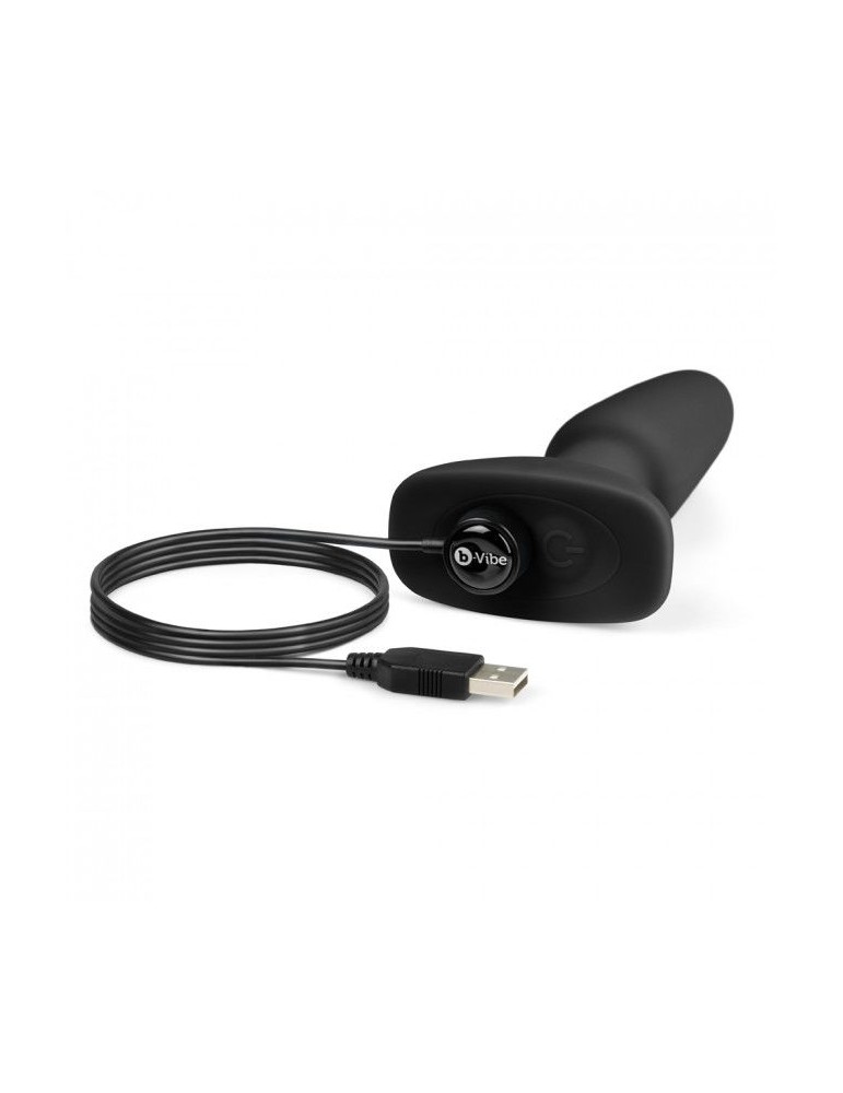 plug anal télécommandé b-vibe anulingus 2 noir_6