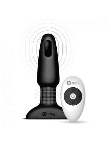 plug anal télécommandé b-vibe anulingus 2 noir_8