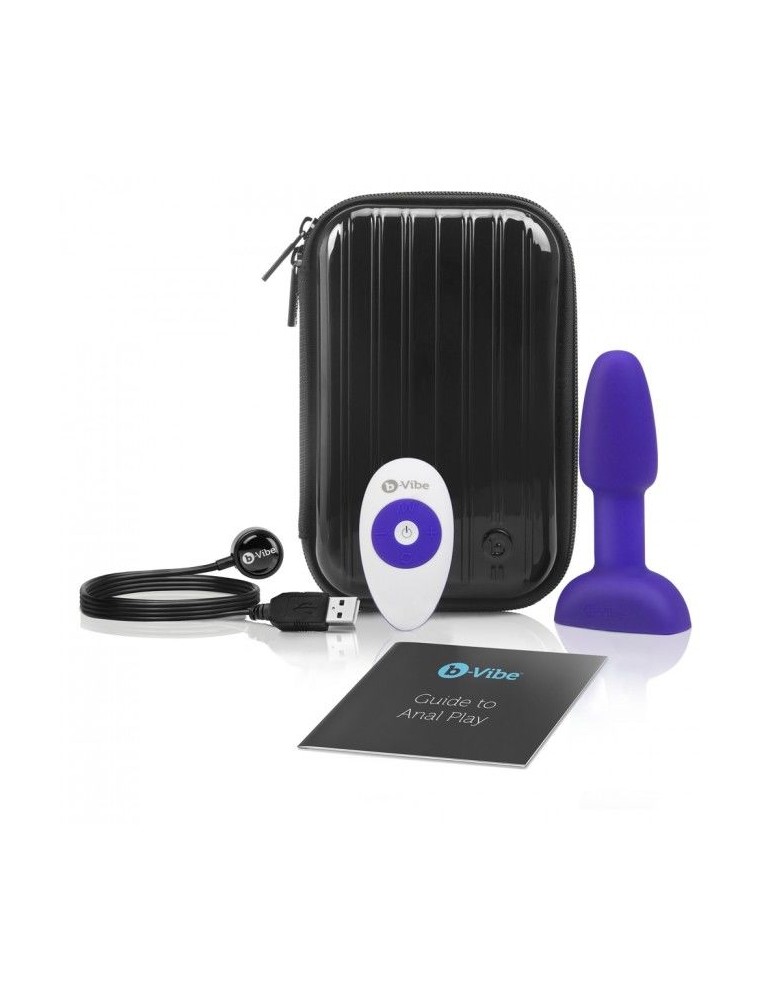 b-vibe anulingus plug anal à distance petite lilas_2