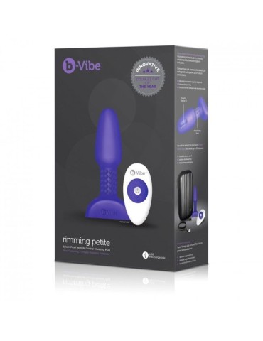 b-vibe anulingus plug anal à distance petite lilas_4