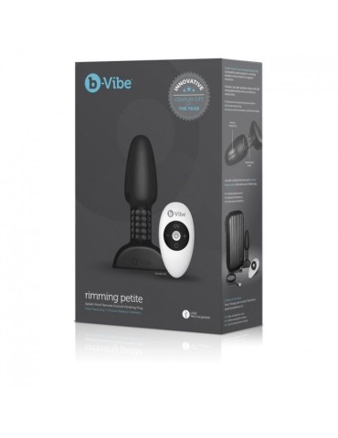 b-vibe anulingus plug anal à distance petite noir