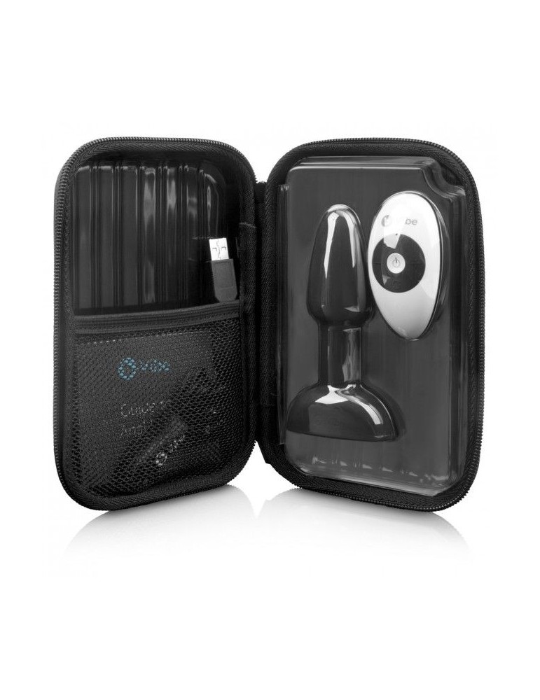 b-vibe anulingus plug anal à distance petite noir_3