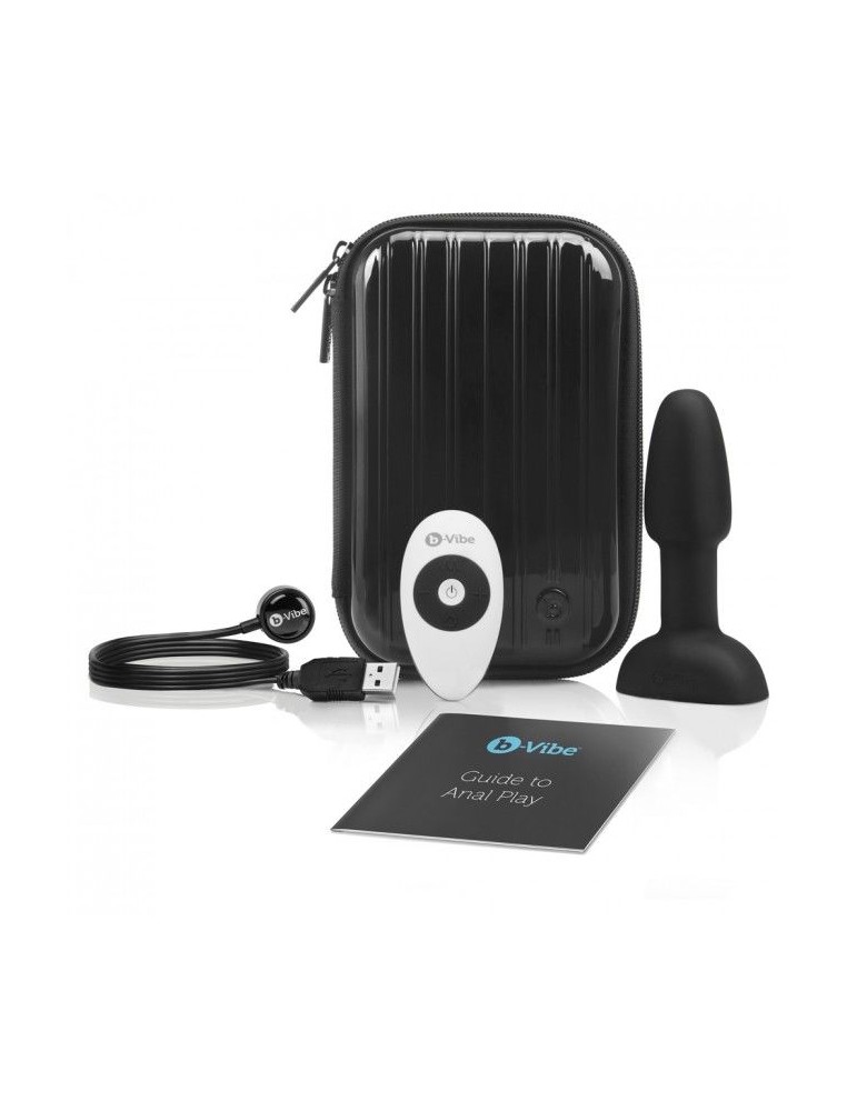 b-vibe anulingus plug anal à distance petite noir_8