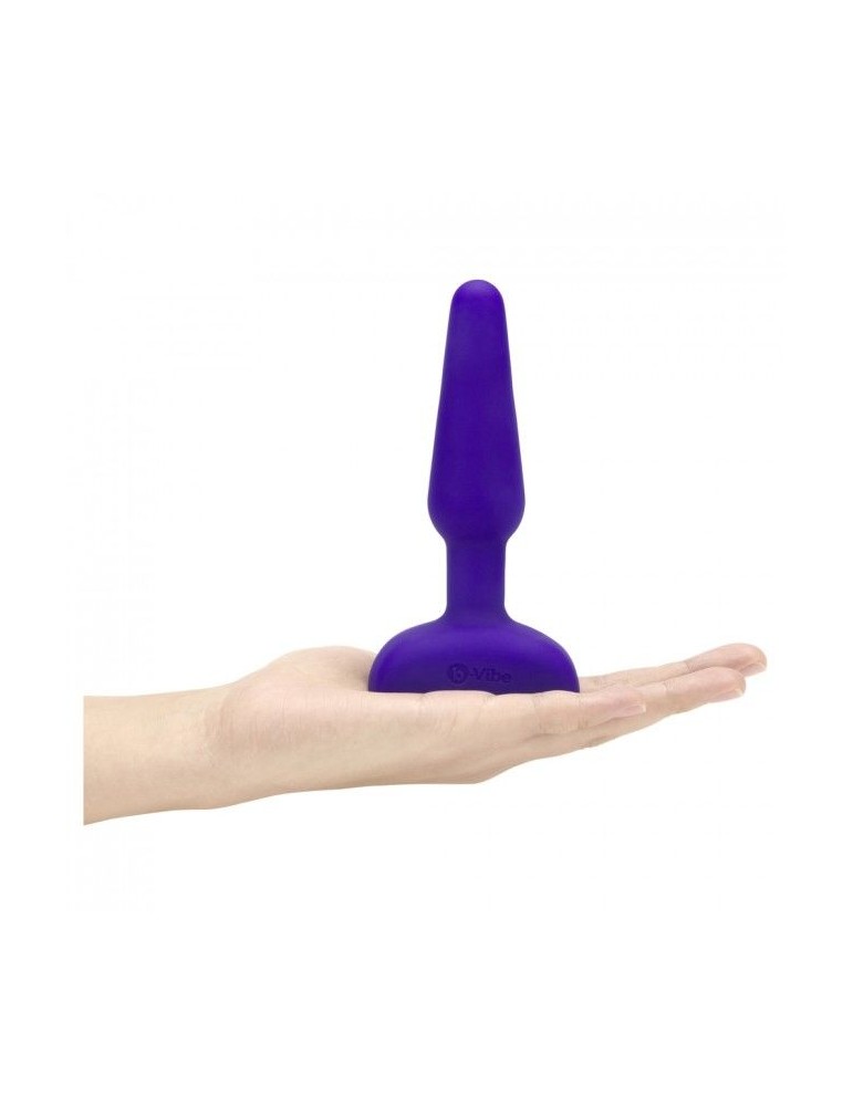 plug anal lilas télécommandé trio b-vibe_2