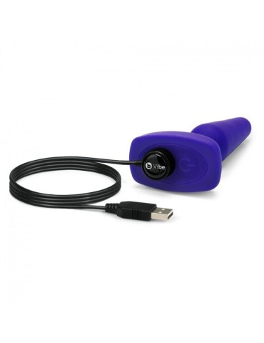 plug anal lilas télécommandé trio b-vibe_5