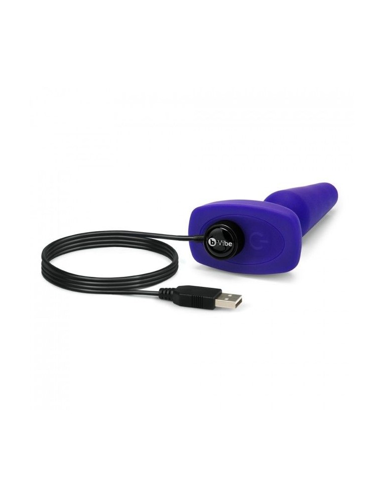 plug anal lilas télécommandé trio b-vibe_5