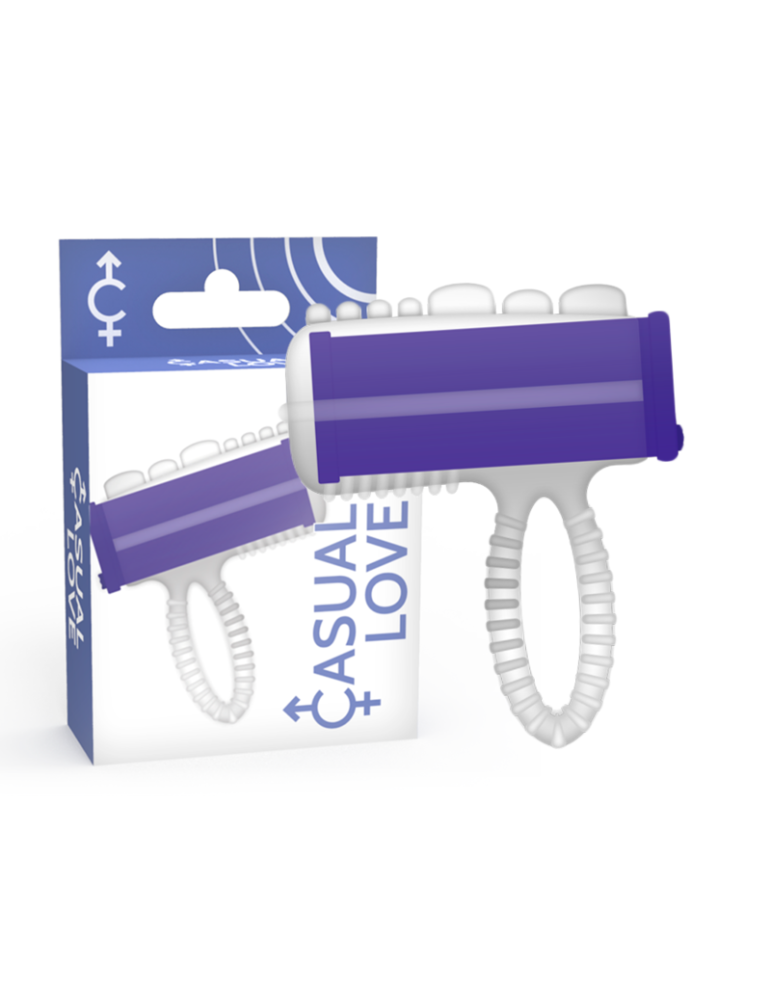 anneau occasionnel vibromasseur langue lilas